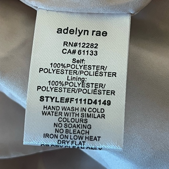 Adelyn Rae Multicolored Tweed Mini Dress - Picture 5 of 5